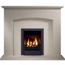 The Darcey Portuguese Limestone Fireplace