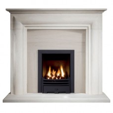 The Elle Portuguese Limestone Fireplace