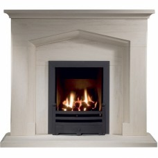 The Kenmore Portuguese Limestone Fireplace