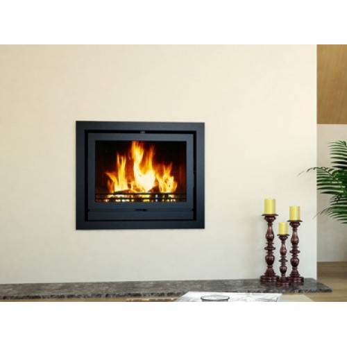 Fireline FPi8 Inset Wood burning 8kw Stove 3 u0026 4 sided