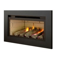 Crystal Boston Glass Fronted High Efficiency Gas Fire
