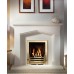 The Kenmore Portuguese Limestone Fireplace
